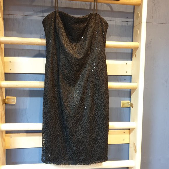 Adrianna Papell strapless evening dress - Picture 1 of 5